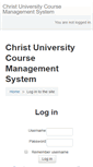 Mobile Screenshot of courses.christuniversity.in